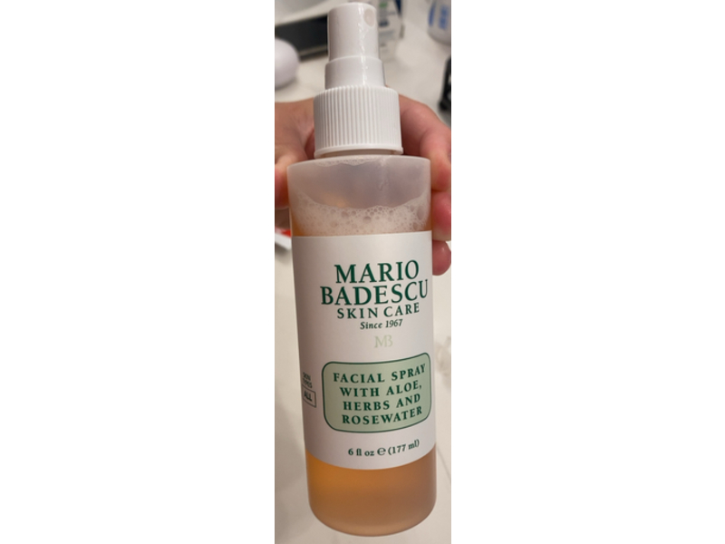 Mario Badescu Facial Spray, Aloe, Herbs & Rosewater, 6 fl oz/177 mL