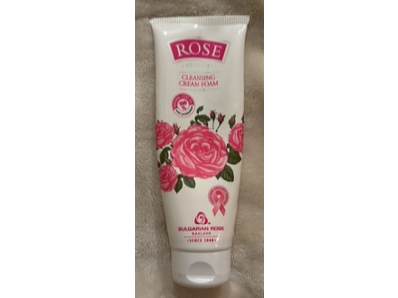 Bulgarian Rose Original Cleansing Cream Foam, 4.40 fl oz/125 mL