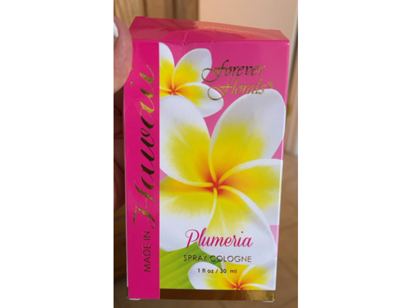 Forever Florals Cologne Spray, Plumeria, 1 fl oz/30 mL