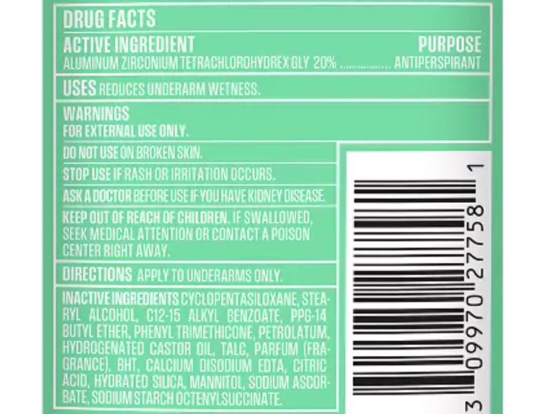 Mitchum Ultimate 72H Odor Protection Antiperspirant & Deodorant, Pure Fresh, 2.7 oz/76 g