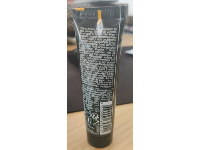 Yves Rocher Body Scrub, Mandarin Pine Needles, 1 fl oz/30 mL