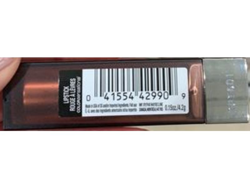 Maybelline New York Color Sensational Matte Lipstick , Lust for Blush, 0.15 oz/4.2 g