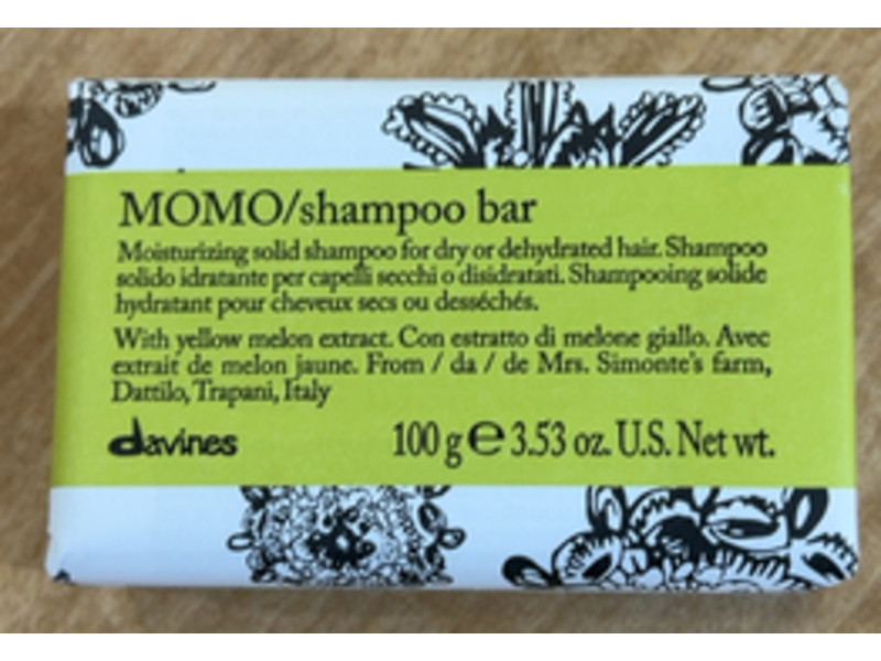 Davines Momo Shampoo Bar, 3.53 oz/100 g