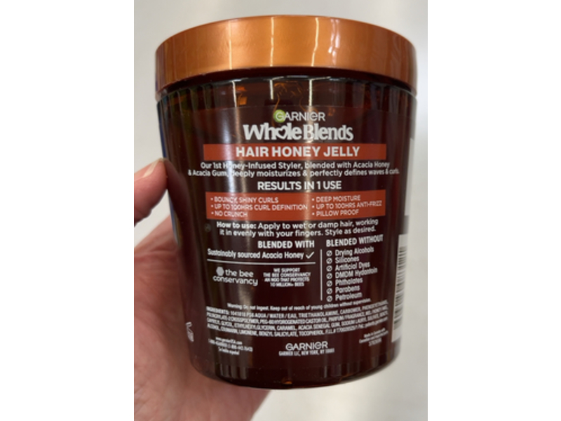 Garnier Whole Blends Hair Honey Jelly, 13.5 fl oz/400 mL, Pack Of 2