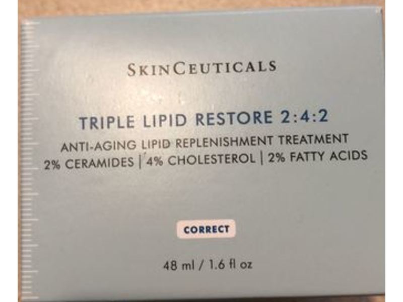 SkinCeuticals Triple Lipid Restore 2:4:2 Anti Aging Lipid Replenishment Treatment, Correct, 1.6 fl oz/48 mL