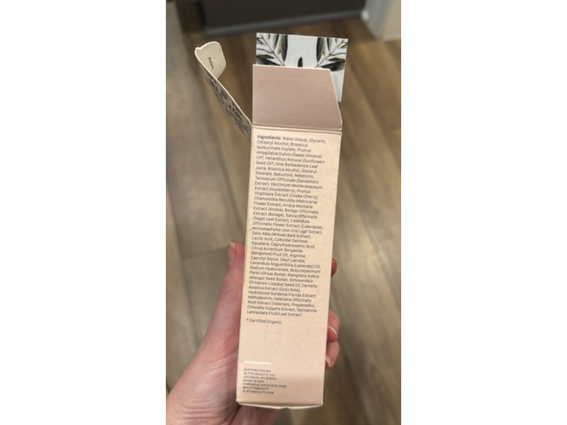 Alpyn Beauty Calming Midnight Mask, Melatonin & Wild Dandelion, 2 fl oz/59 mL