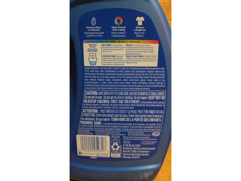 Persil Original Ultra Concentrated Detergent, 66 Loads, 50 fl oz/1.47 L