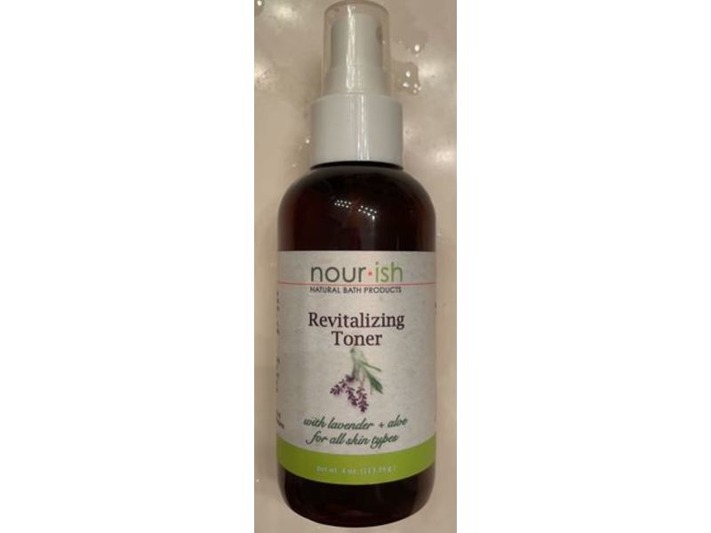 Nourish Revitalizing Toner, Lavender + Aloe, 4 oz/113.39 g