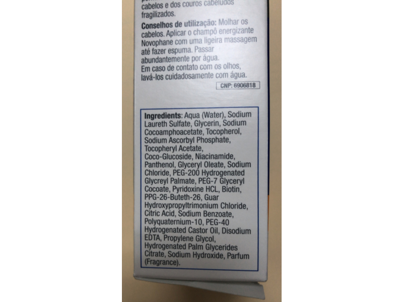 Acm Novophane Energisant Shampoo, 200 mL