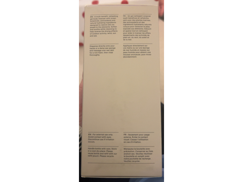 Salt & Stone Body Wash, Santal & Vetiver, 15.2 fl oz/450 mL