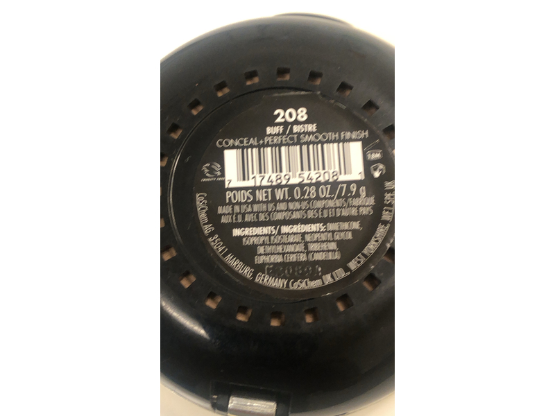 Milani Conceal+Perfect Cream-To-Powder, 208 Buff, 0.28 oz/7.9 g