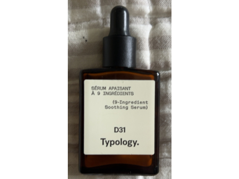 Typology Serum Apaisant, D 31, 0.50 fl oz/15 mL