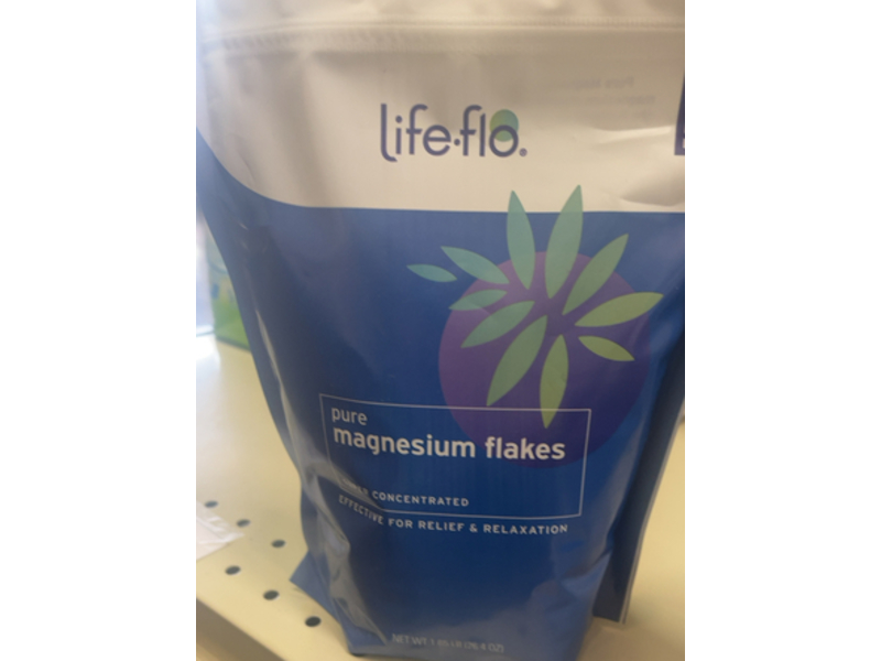 Life-Flo Pure Super Concentrated Relaxing & Rejuvenating, Magnesium Flakes, 26.4 oz