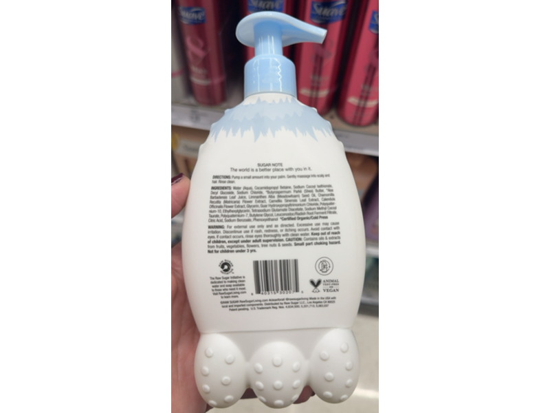 Raw Sugar Kids Shampoo+Conditioner, Fragrance Free, 12 fl oz/354 mL