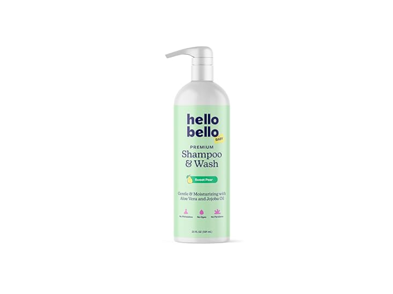 Hello Bello Shampoo & Wash, Sweet Pear, 20 fl oz/591 mL