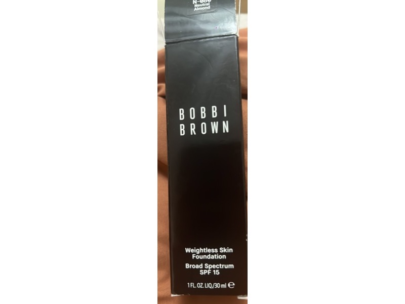 Bobbi Brown Weightless Skin Foundation, 080 Neutral Almond, SPF 15, 1 fl oz/30 mL
