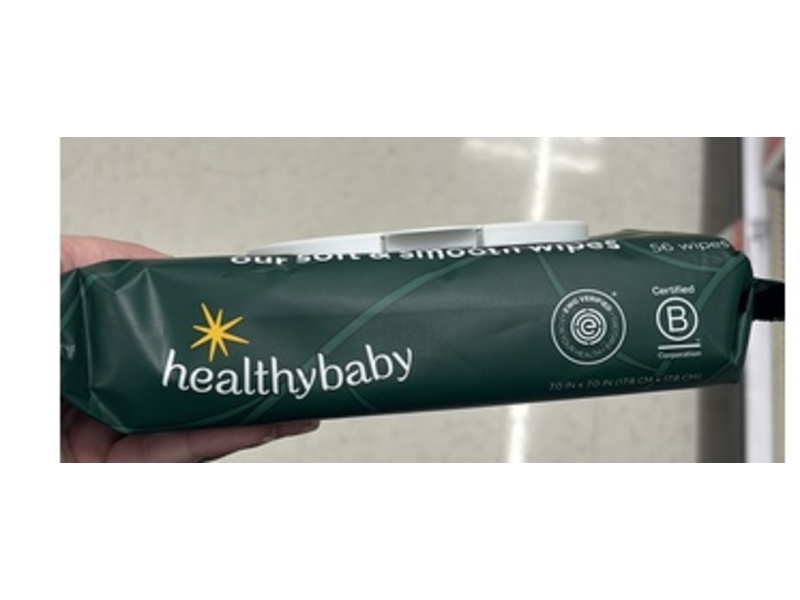 HealthyBaby Wet Wipes, 56 Count