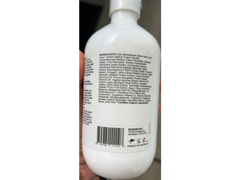 BondiBoost Anti-Frizz Shampoo, 16.90 fl oz/500 mL