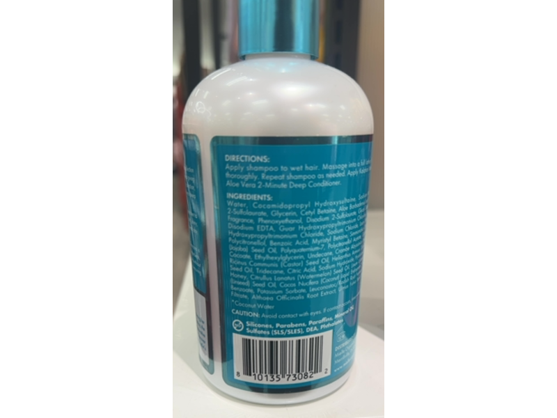 Mielle Deep Hydration Shampoo, Kalahari Melon & Aloe Vera, 12 fl oz/355 mL