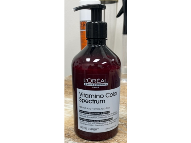 L'Oreal Professionnal Vitamino Color Spectrum Deep Conditioner, 16.9 fl oz/500 mL