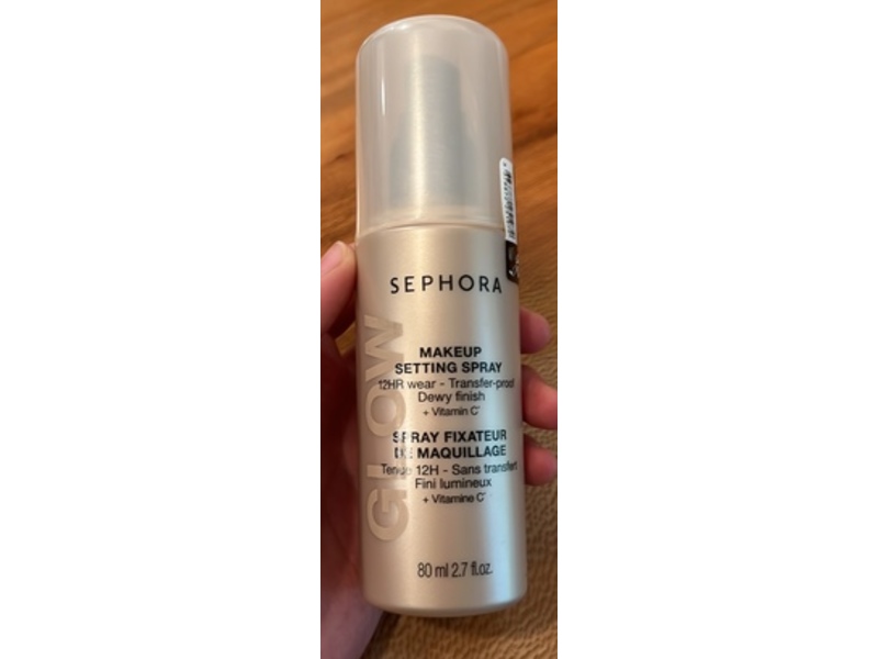Sephora Glow Makeup Setting Spray, + Vitamin C, 2.7 fl oz/80 mL