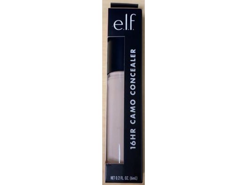 e.l.f 16Hr Camo Concealer, Light Ivory, 0.2 fl oz/6 mL