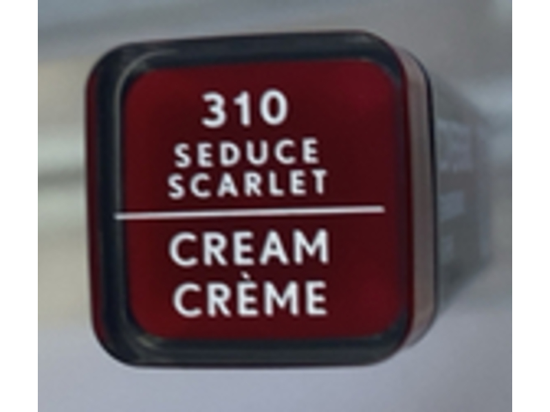 Covergirl Exhibitionist Creme Lipstick, 310 Seduce Scarlet, 0.12 oz/3.5 g