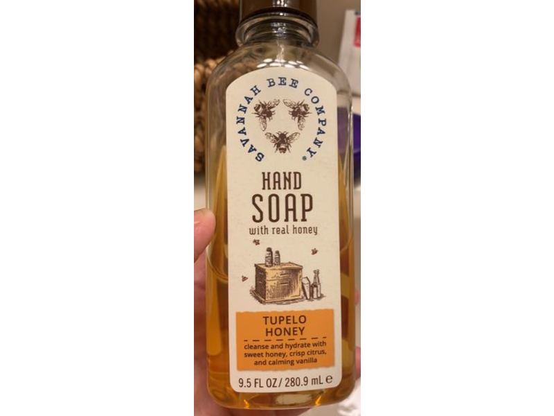 Savannah Bee Company Hand Soap, Tupelo Honey, 9.5 fl oz