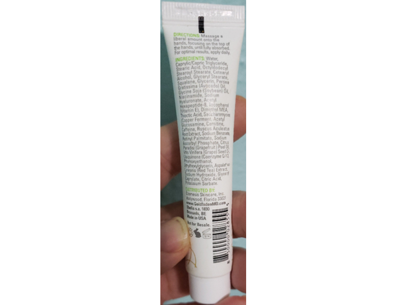 Goldfaden Md Hands To Heart Anti-Aging + Brightening Hand Treatment, 0.68 fl oz/20 mL