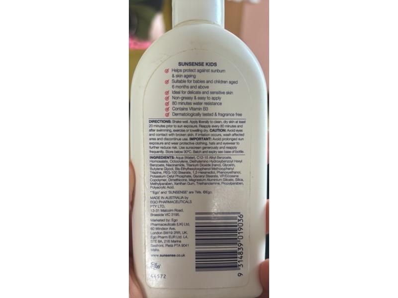 SunSense Kids Sunscreen Lotion, SPF 50+ PA++++, 125 mL