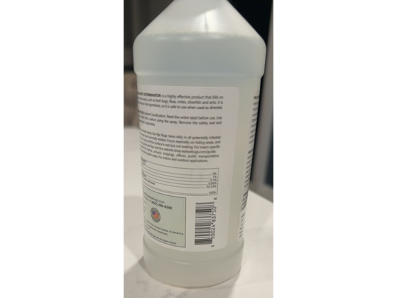 Say Bye Bugs Insect Exterminator, 16 fl oz/480 mL