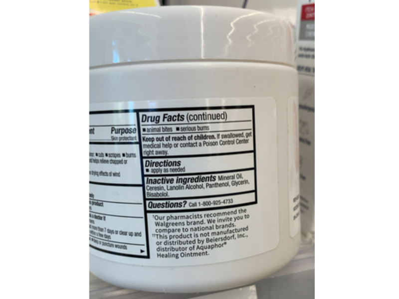 Walgreens Dry Skin Healing Ointment, Petrolatum, 14 oz/396 g