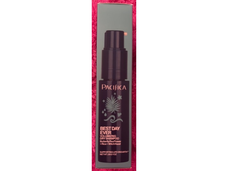 Pacifica Volumizing Dry Shampoo Powder, Best Day Ever, 1 0z/28 g