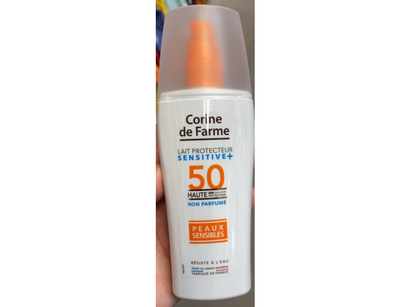 Corine De Farme, Sensitive +, SPF 50, 150 mL