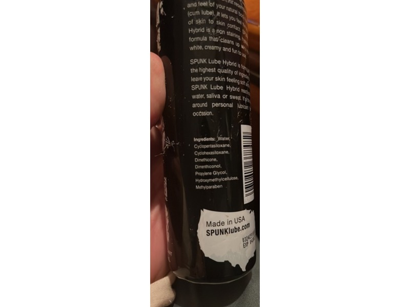 SPUNK Lube Hybrid Lubricant, 8 fl oz/236 mL