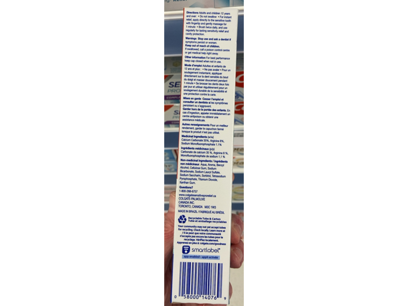 Colgate Sensitive Pro-Relief Complete Protection Toothpaste, 120 mL