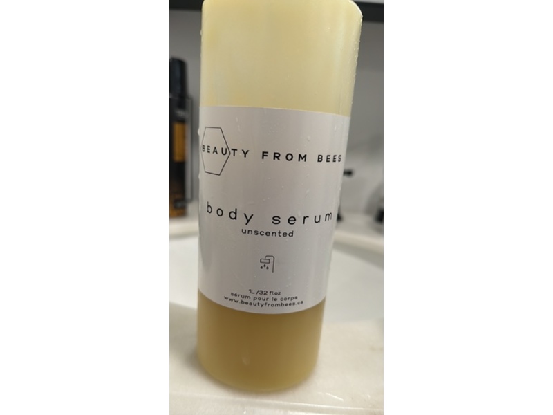 Beauty From Bees Body Serum, Unscented, 32 fl oz/1 L