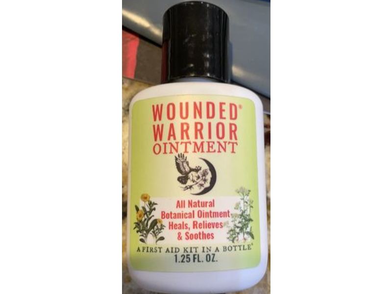 Wounded Warrior Ointment, Botanical Ointment Heals, Relieves & Soothes, 1.25 fl oz