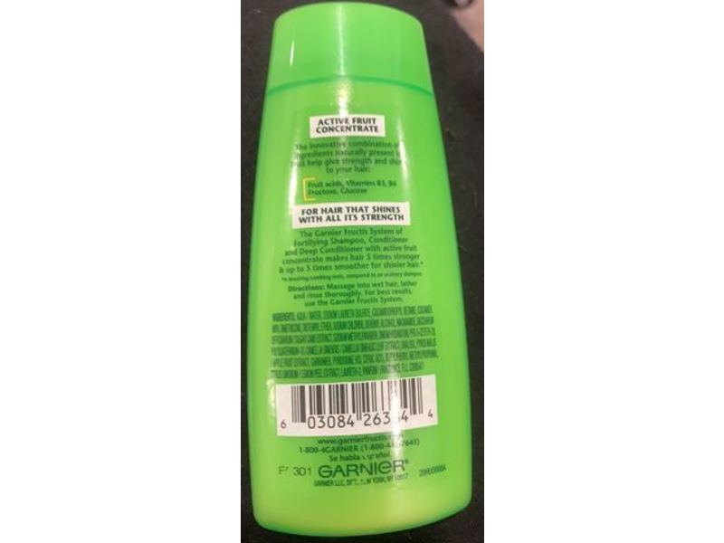 Garnier Fructis Fortifying Shampoo, Active Fruit Concentrate, 1.7 fl oz/50 ml