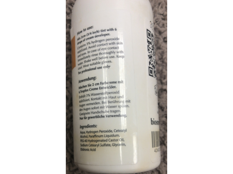 Intensive Cream Developer Oxidant