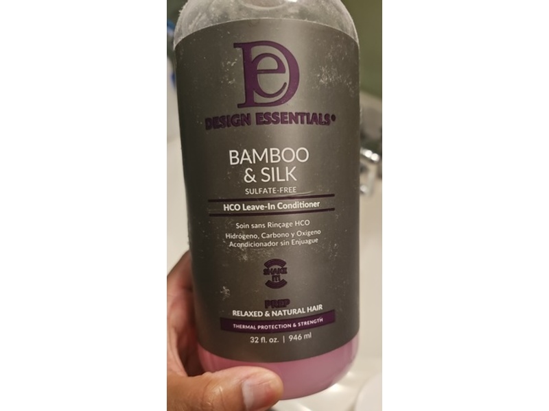 Design Essentials Hco Leave-In Conditioner, Bamboo & Silk, 32 fl oz/946 mL