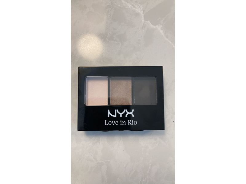 NYX Professional Makeup Love In Rio Eyeshadow Palette, Lir01, 0.105 oz/1 g