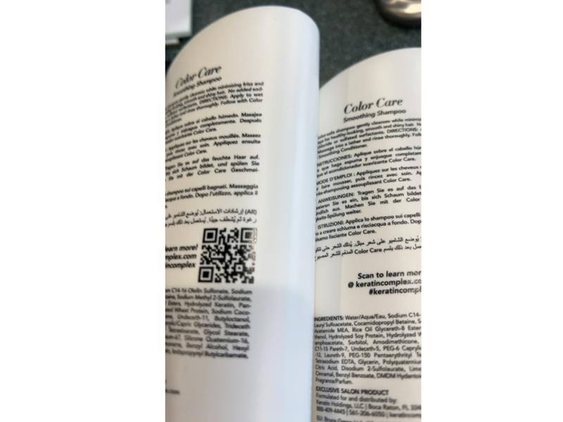 Keratin Complex Color Care Smoothing Shampoo, 13.5 fl oz / 400 mL