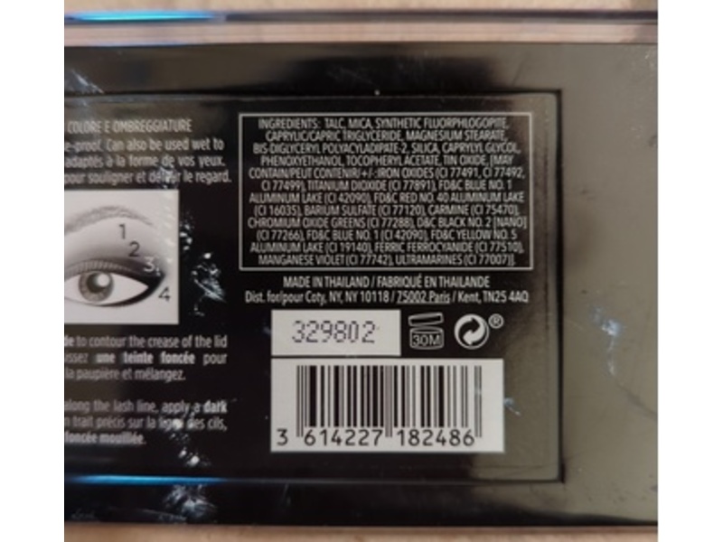 Rimmel Magnif'eyes Eye Contouring Palette, Electric Violet, 0.5 oz/14.2 g