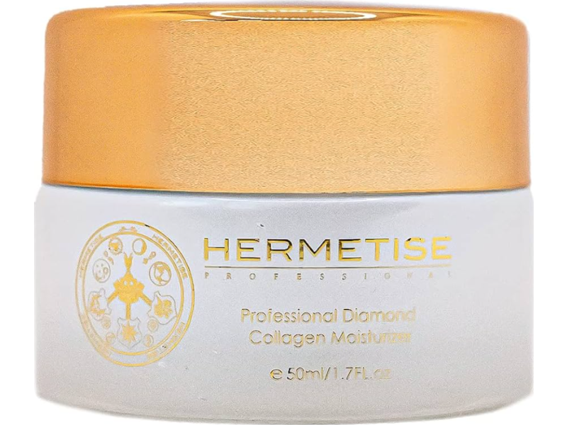 Hermetise Professional Peeling Mask, Diamond Collagen, 1.7 fl oz/50 mL