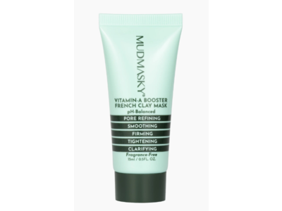 Mudmasky French Clay Mask, Vitamin-A Booster, 0.5 fl oz/15 mL