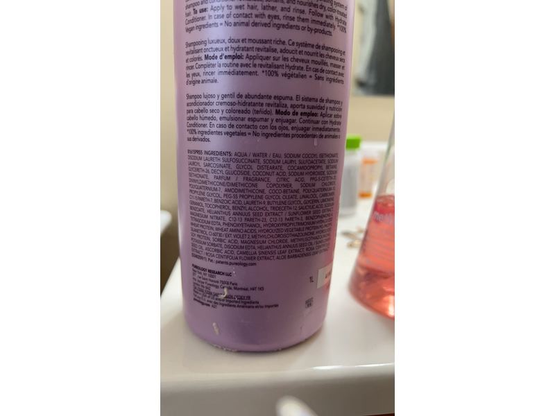 Pureology Hydrate Shampoo, 1 L