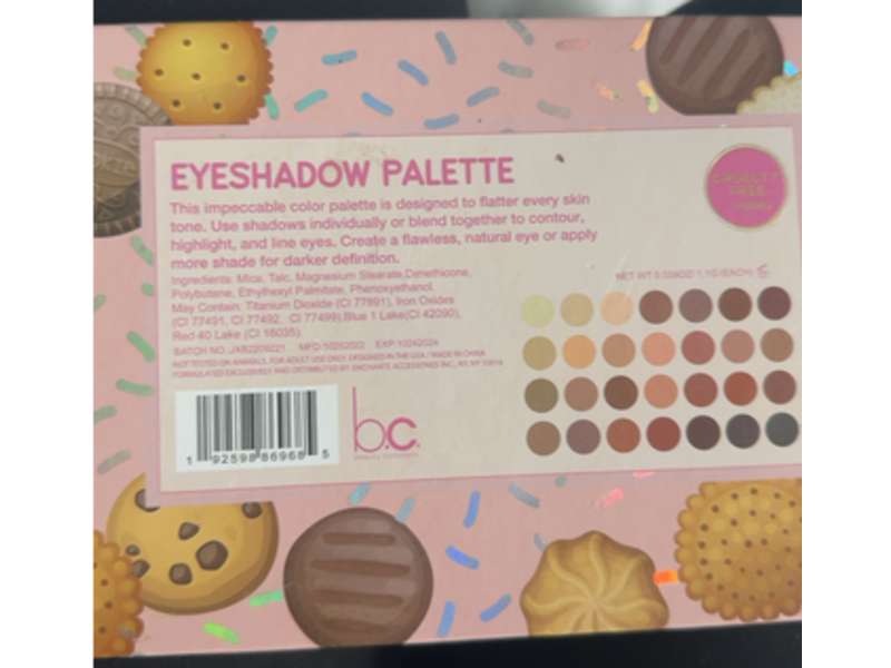 Beauty Concepts Eyeshadow Palette, Hello Sweetness