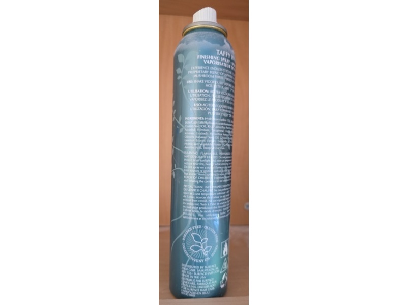 Surface Hair Taffy Wax Finishing Spray, 4.7 oz/133 g