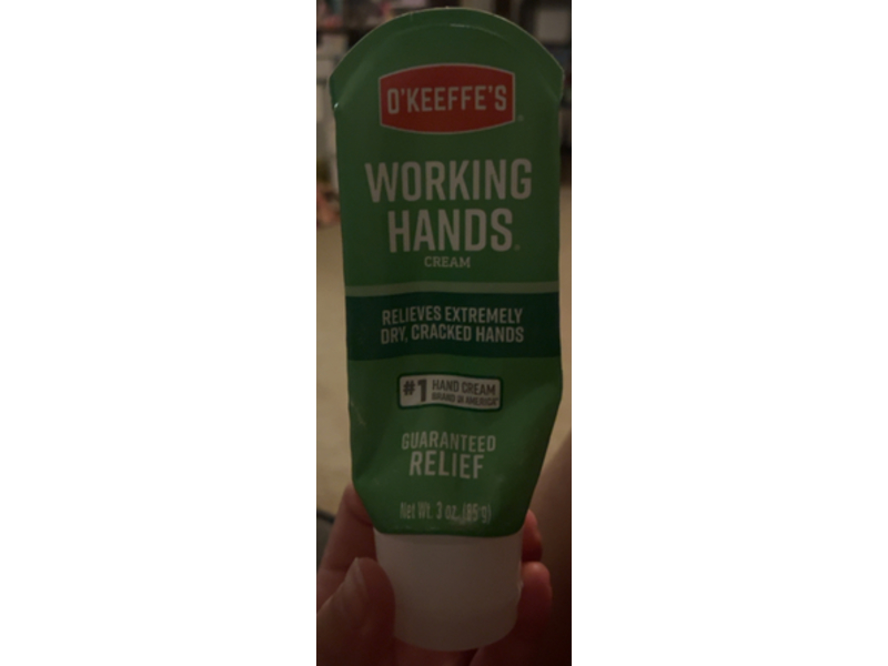 O'Keeffe's Working Hands Cream, 3 oz/85g